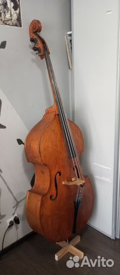 Контрабас Flatback (1940-ые, Чехословакия)