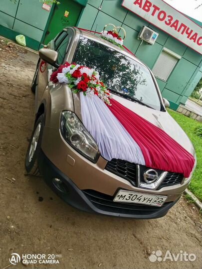 Свадебные украшения на машину