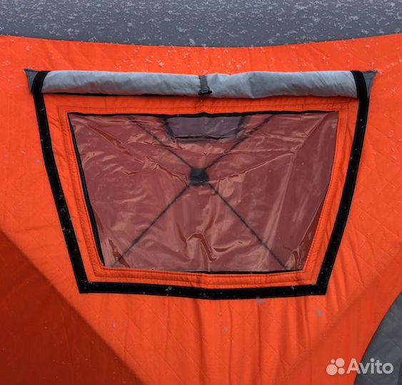 Зимняя палатка куб трехслойная