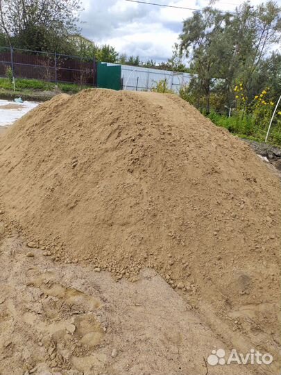 Доставка песка, щебня, плодородной земли