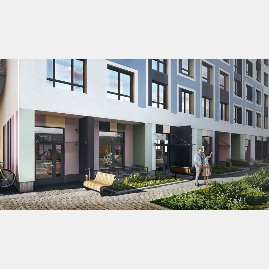 2-к. квартира, 99,9 м², 16/22 эт.