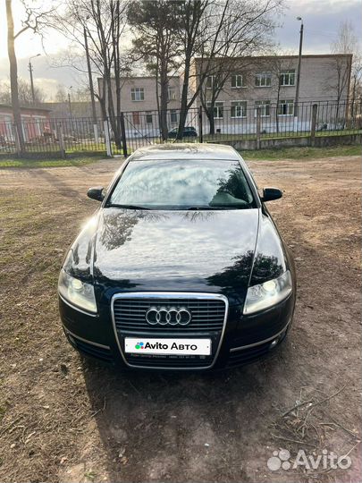 Audi A6 2.0 CVT, 2008, битый, 252 000 км