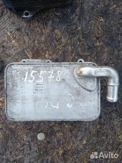 Радиатор масляный 059117021R 3.0 TDI Audi