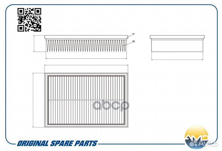 Фильтр воздушный amdfa13 AMD