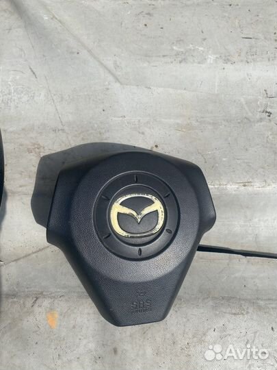 Подушка безопасности в руль mazda 3 bk