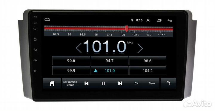 Штатная магнитола SsangYong Rexton 2003-2006