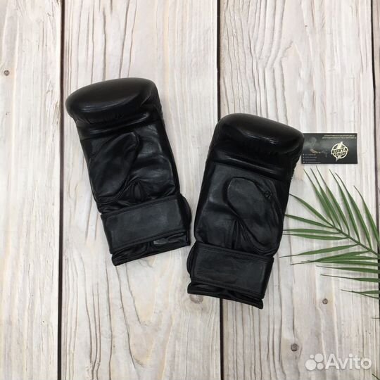 Снарядные перчатки кожаные Twins