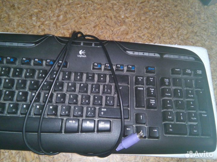 Механическая клавиатура logitech