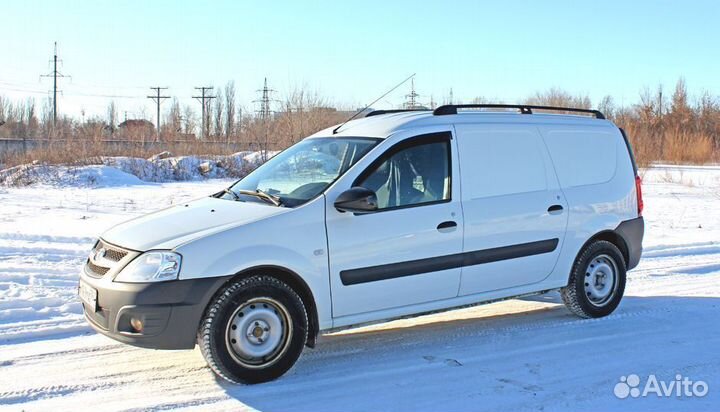 Рейлинги LADA largus 2012- черные
