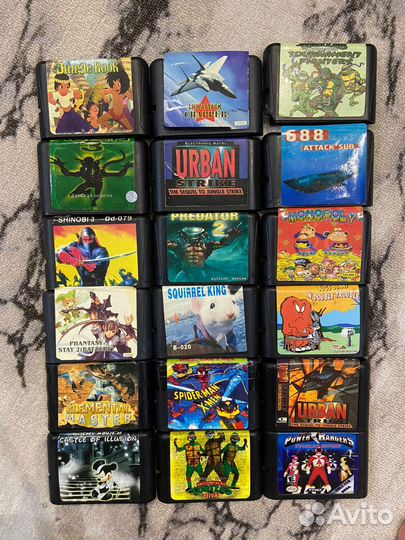 Sega игры на платках