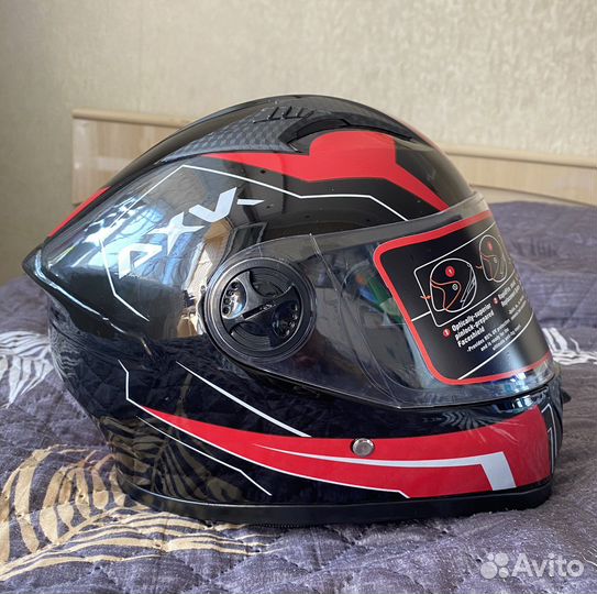Мотошлем, новый. Мотоэкипировка