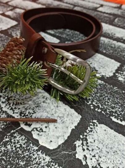 Ремень кожаный