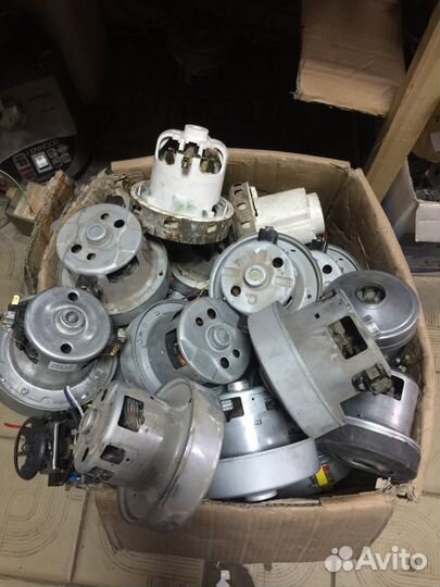 Сгоревшие моторы для пылесосов