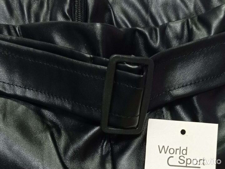 Кожаные шорты новые, 42-46