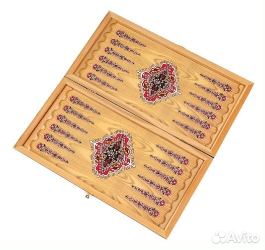 Нарды, Шашки, Наборы 2 в 1 из дерева