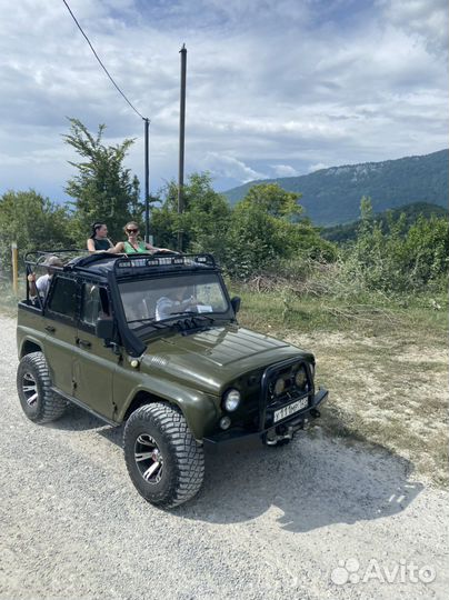 Джип-туры по Сочи, Каньон Псахо, солохаул