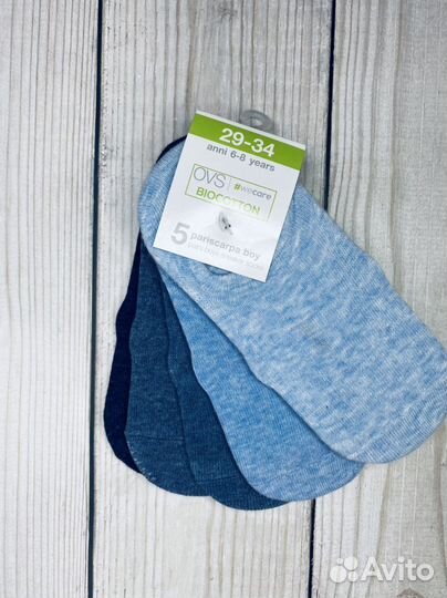 Набор из пяти носочков OVS. Италия (29-34)