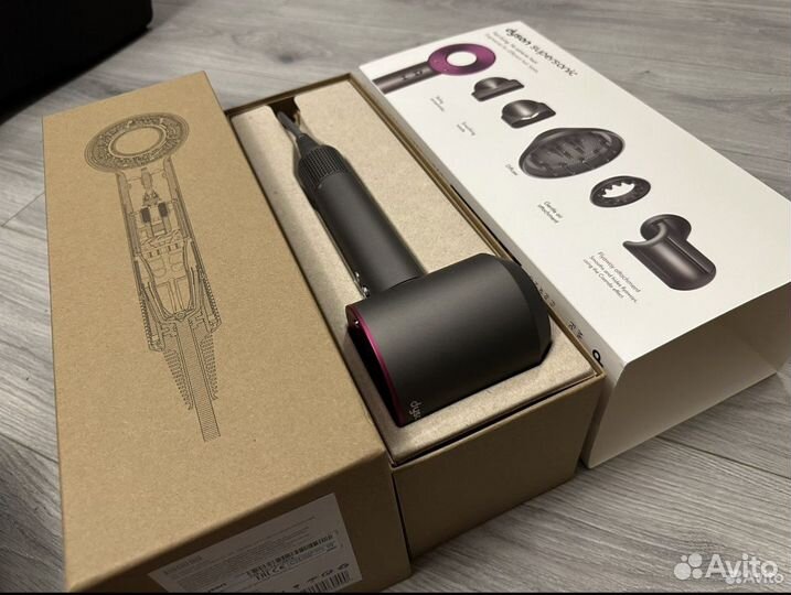 Фен Dyson Hd 08 Premium с гравировками