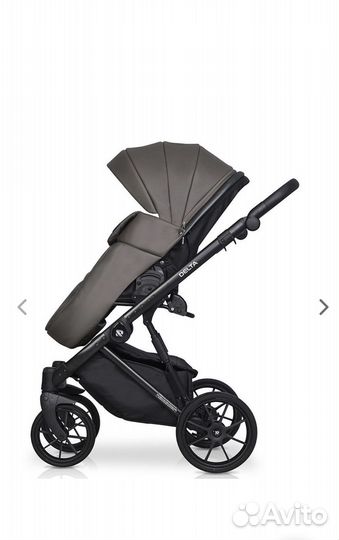Коляска Riko Basic Delta Ecco 3 в 1 Mokka