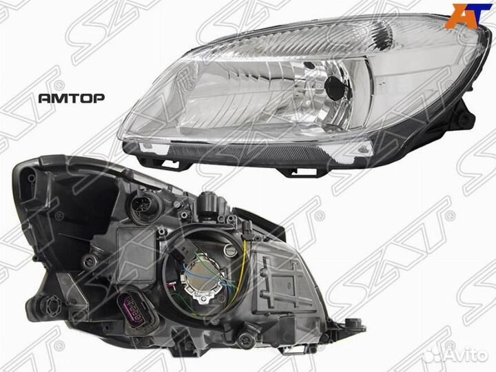 SAT ST-665-1122L Фара skoda fabia/roomster 10-14 L