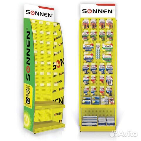 Стойка размещения товара напольная sonnen, 205x60x