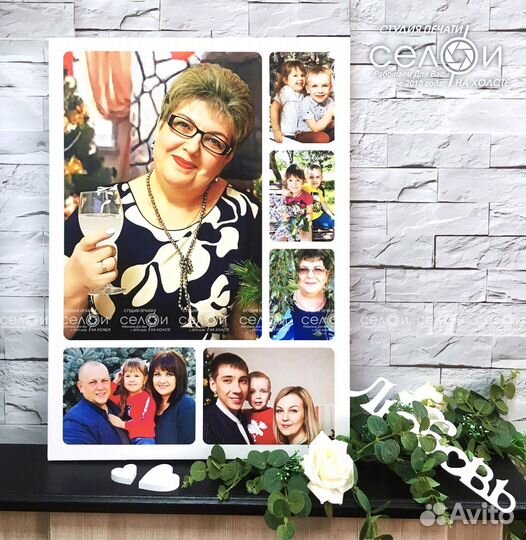 Портрет по фото на холсте, картины на холсте