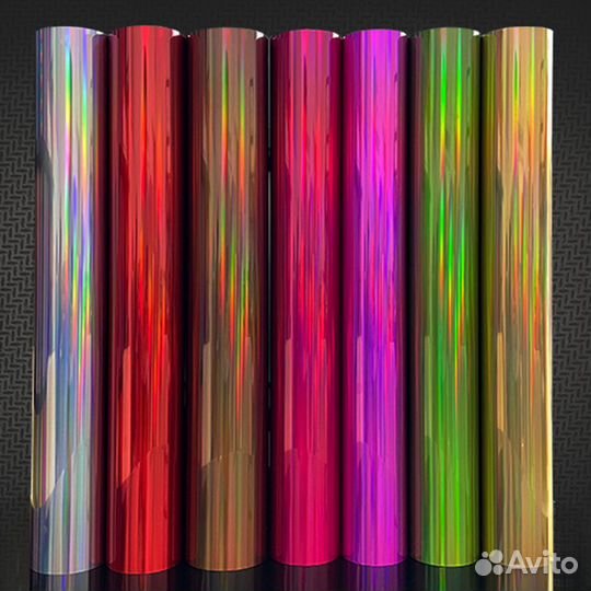 Термотрансферная пленка металлик хамелеон