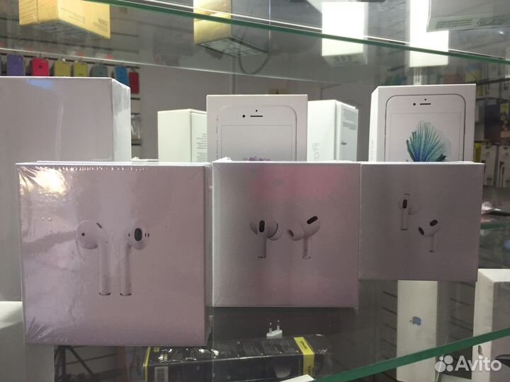 Беспроводные наушники apple airpods