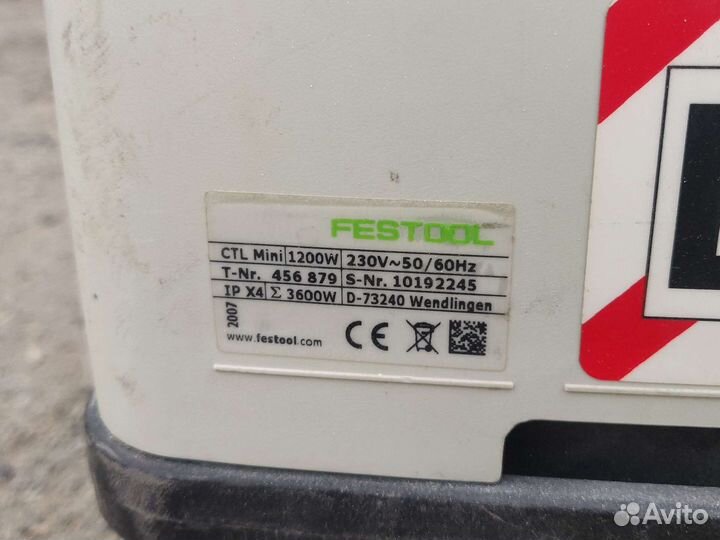 Пылесос festool CTL mini