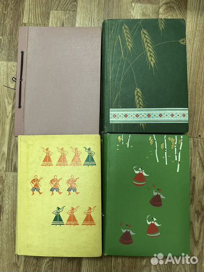 Винтажные альбомы для коллекции открыток