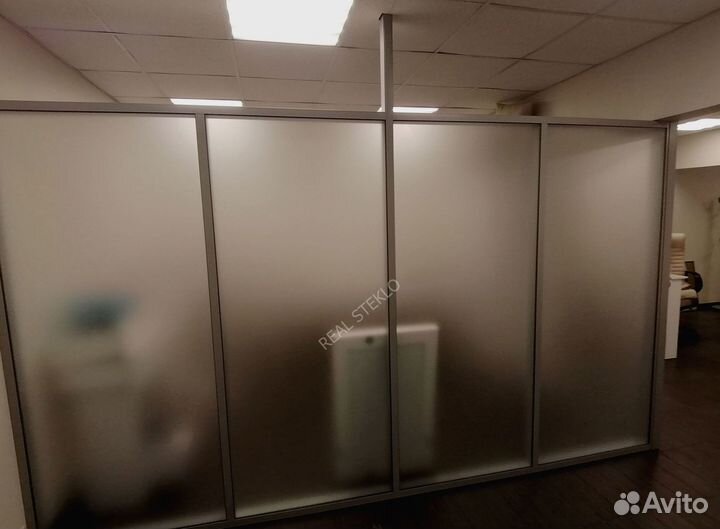 Стеклянные перегородки для офиса