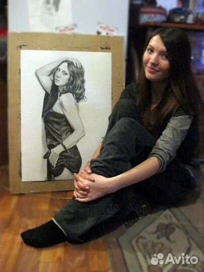 Рисую на заказ, пишу портреты, картины