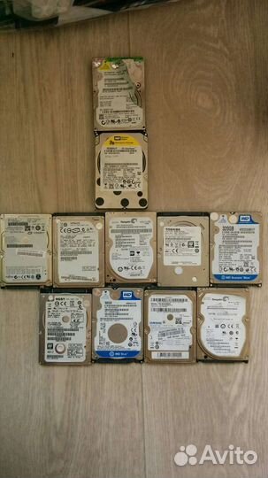 Жесткие диски 160/250/320/500/1000 Гб SATA 2,5/3,5