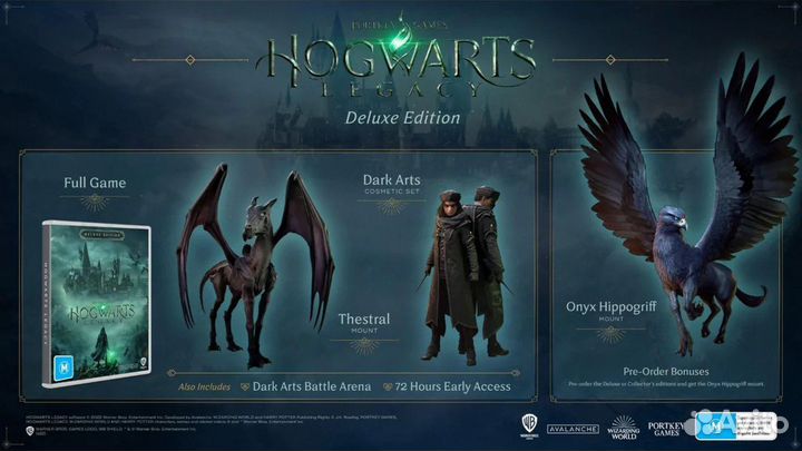 Hogwarts Legacy Deluxe Edition для PS4/PS5