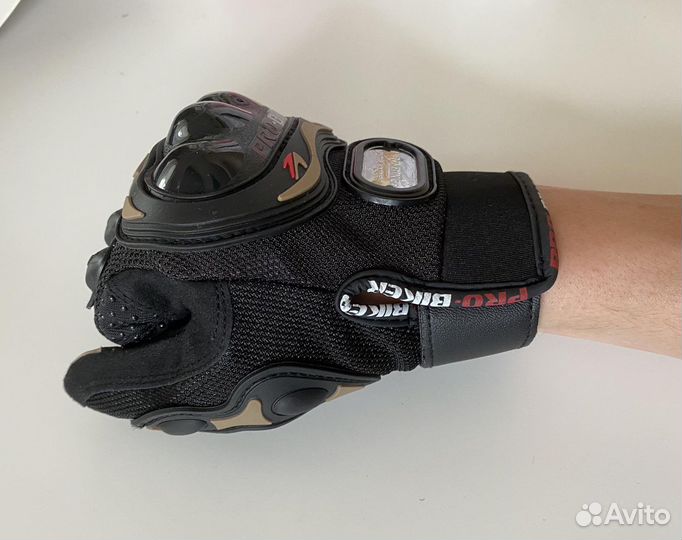 Мото перчатки текстиль, новые S, M, L, XL