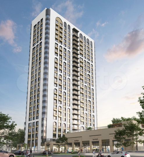 3-к. квартира, 75,6 м², 23/25 эт.