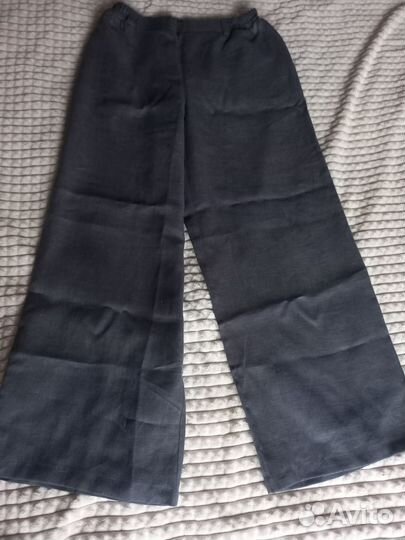Льняные брюки женские 56/58р