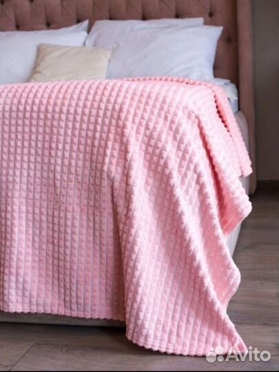 Плед кубик новый