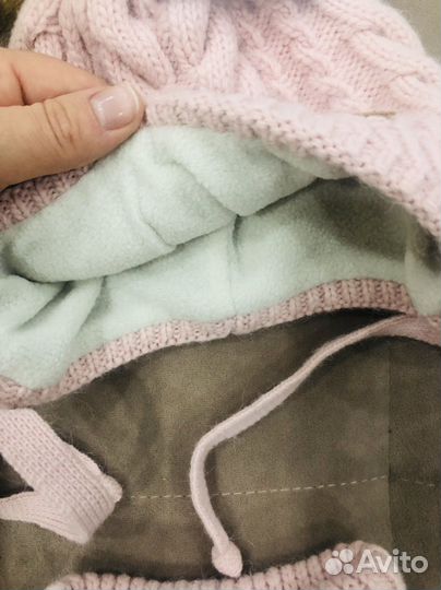 Шапка и снуд для девочки