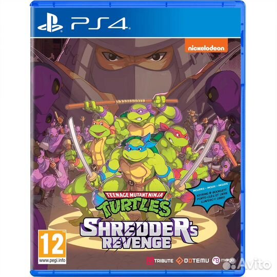 Teenage Mutant Ninja Turtles:Shredder's PS4 б/у