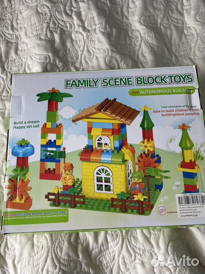 Конструктор аналог lego duplo (168 деталей)