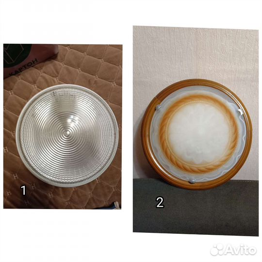 Плафоны стеклянные