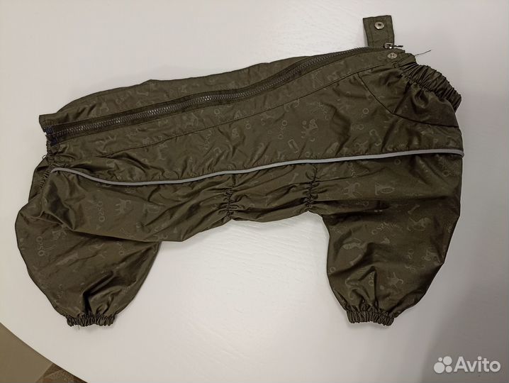 Комбинезон-дождевик для собаки мелких пород