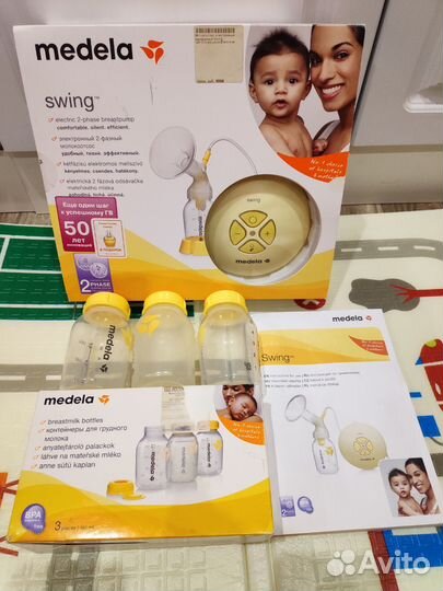Молокоотсос medela swing электрический