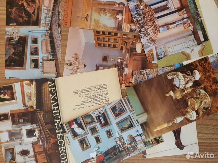 8 альбомов - 110 открыток СССР