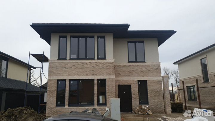 Дом из кирпича 163м2