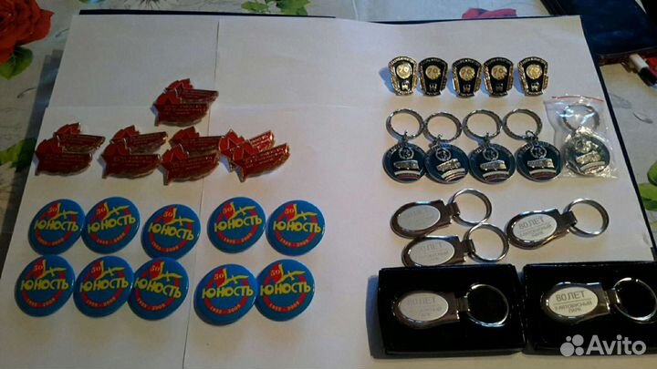 Значки СССР и России