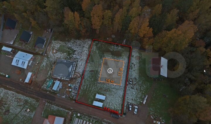 Участок 13,5 сот. (ИЖС)