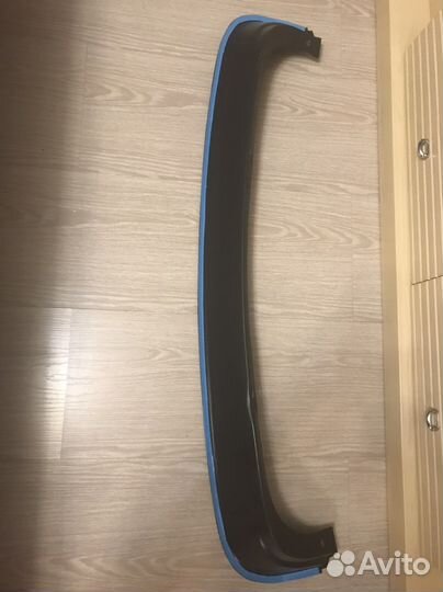 Защитная накладка на бампер Рено Дастер 2010-2014г