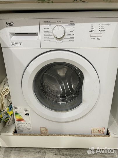 Стиральная машина beko elb 67001 y